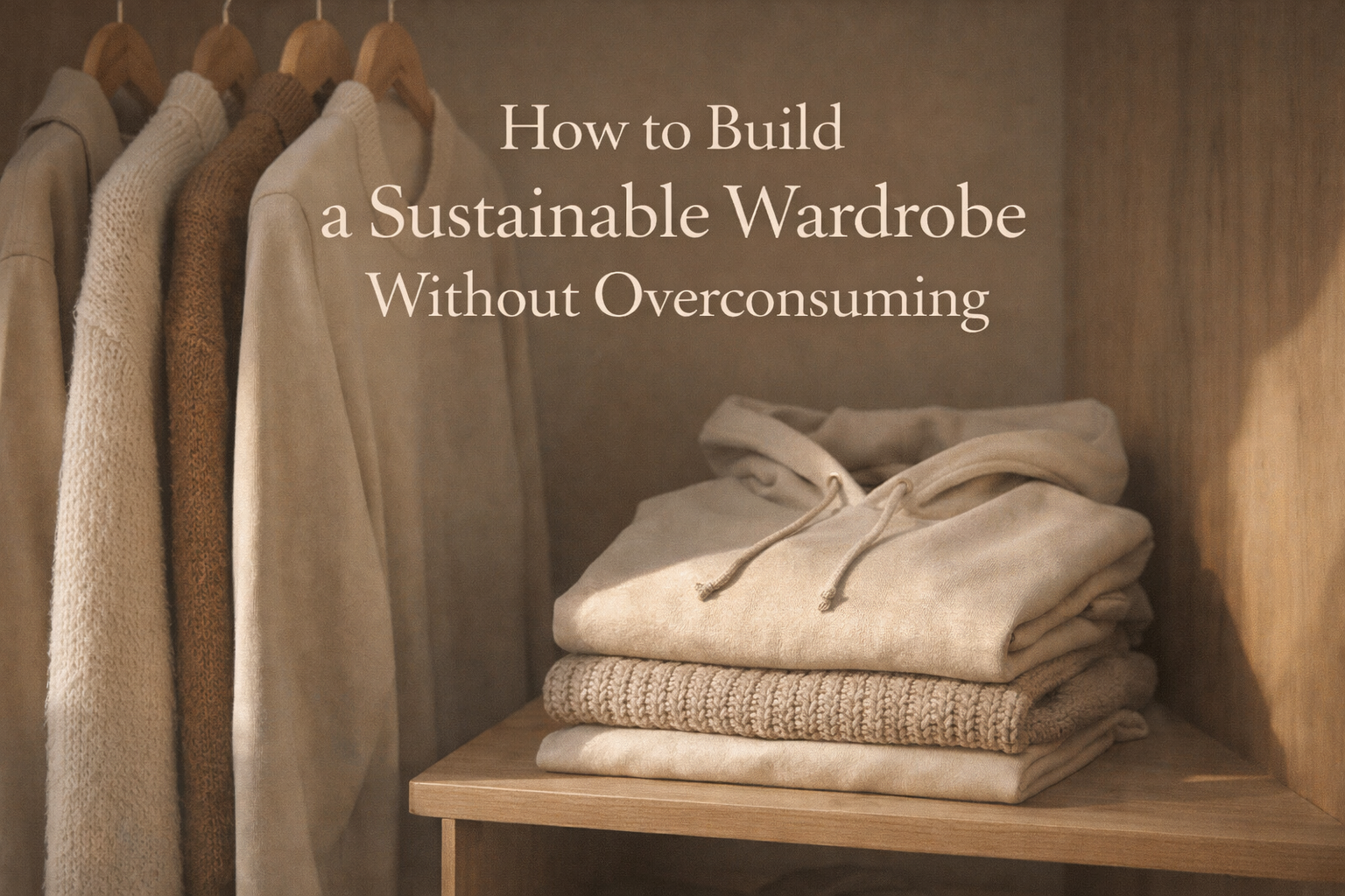 How to Build a Sustainable Wardrobe Without Overconsuming