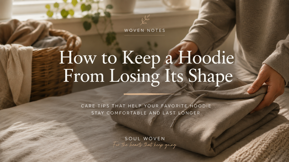 How to Keep a Hoodie From Losing Its Shape