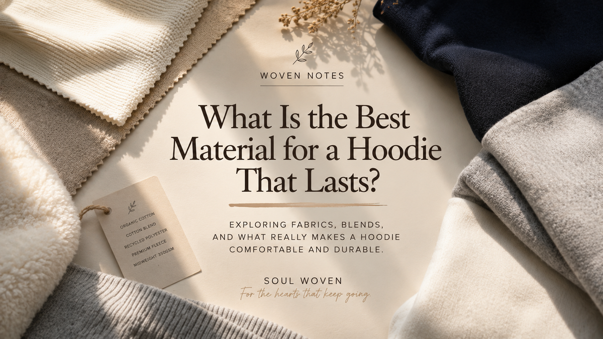 What Is the Best Material for a Hoodie That Lasts?