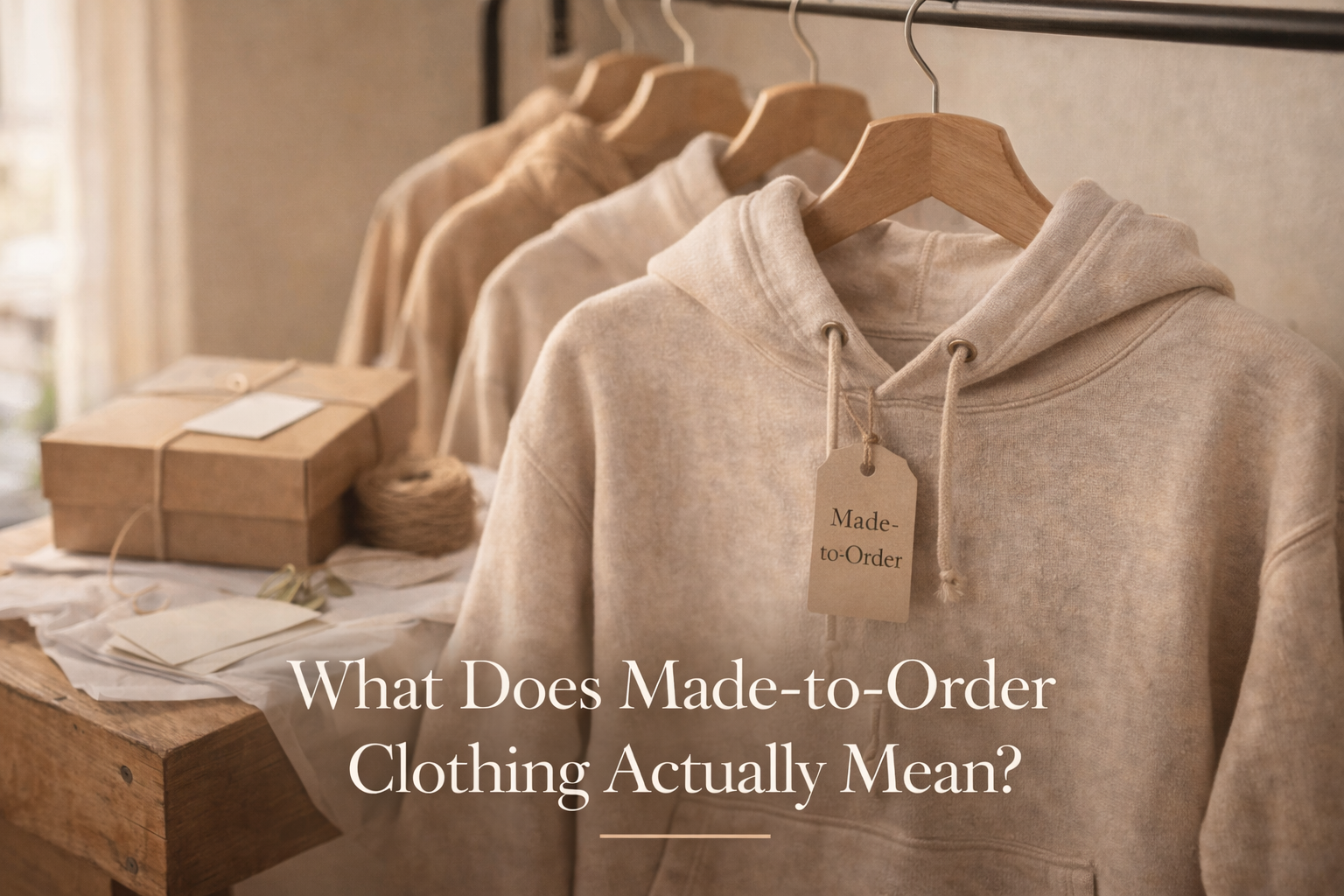 What Does Made-to-Order Clothing Actually Mean?