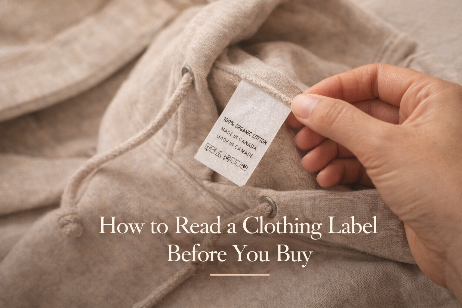 How to Read a Clothing Label Before You Buy