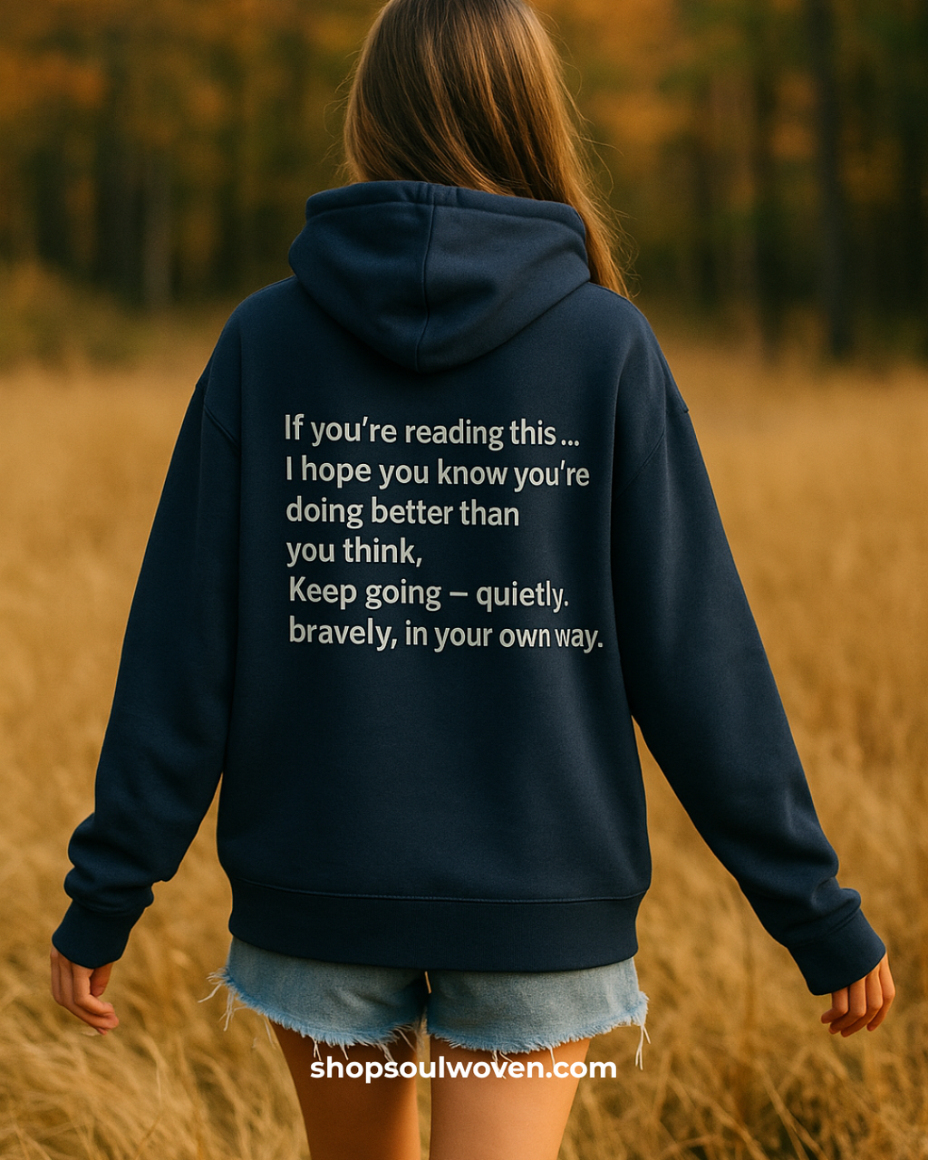 “You Are Still Here” Story Hoodie