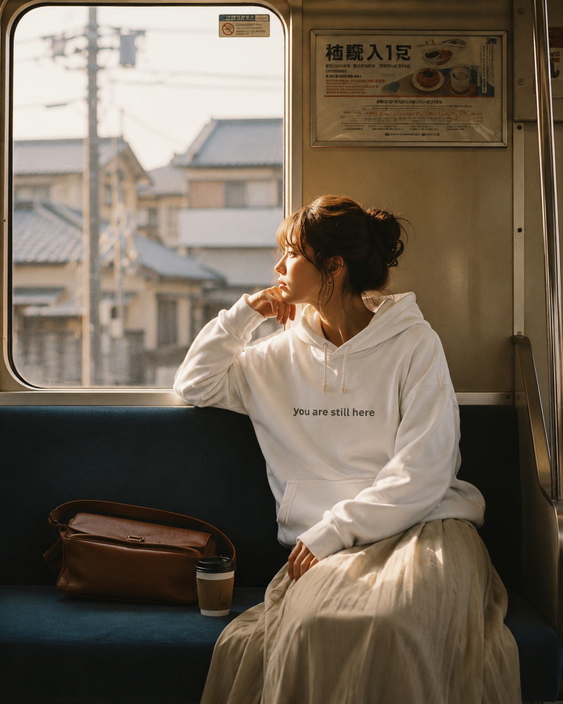 “You Are Still Here” Story Hoodie